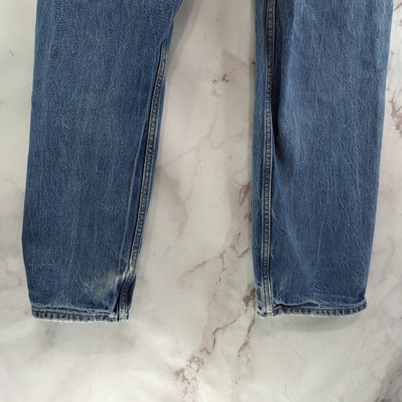Vintage Levis Jeans Mens 38 X 30 501 XX  Vintage Y2K Denim Rigid Button Fly - Picture 7 of 15